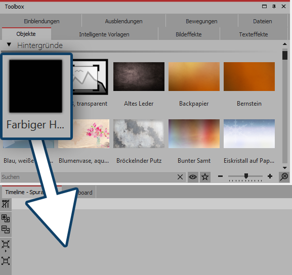 Farbiger Hintergrund