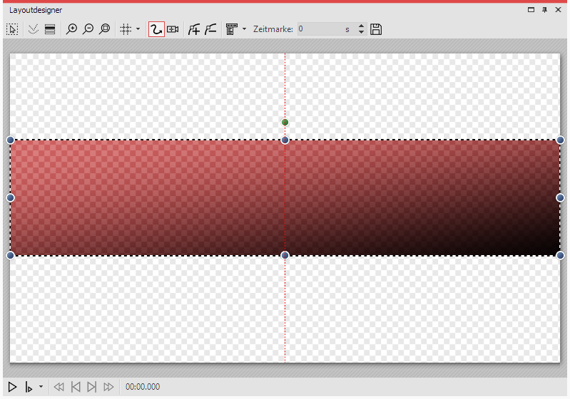 Rechteck mit Farbverlauf