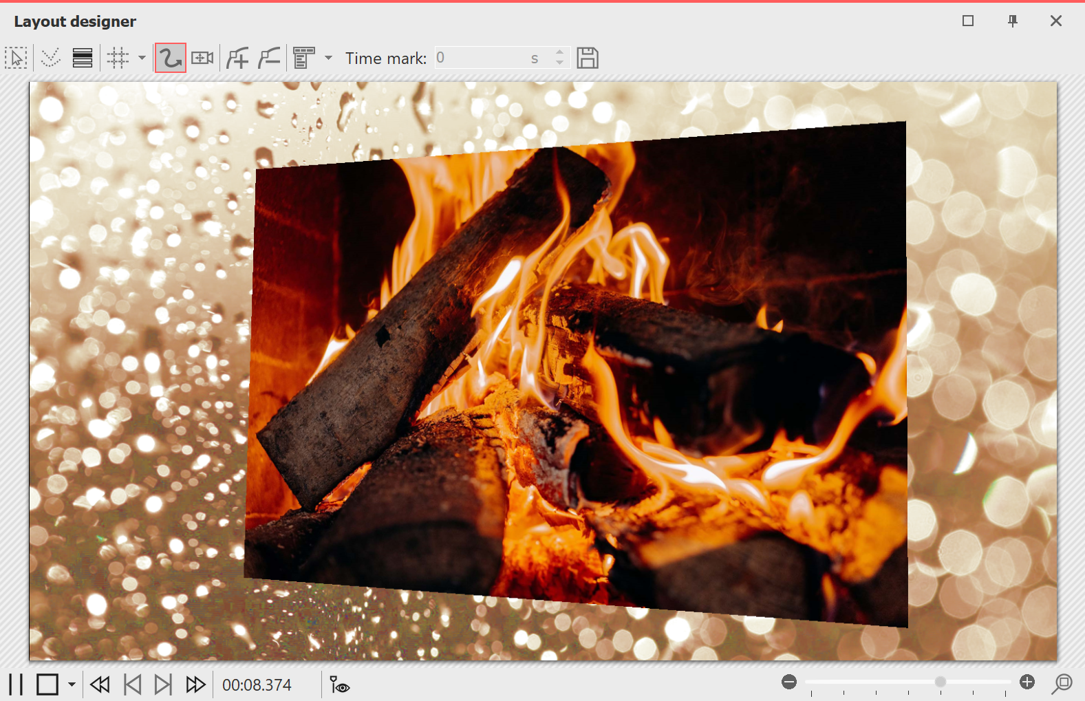 Object effect 3D rotation Object effect 3D rotation