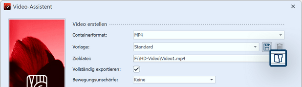 Ordner-Symbol anklicken