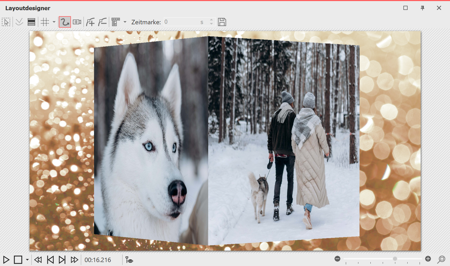Einfacher Würfel im Layoutdesigner