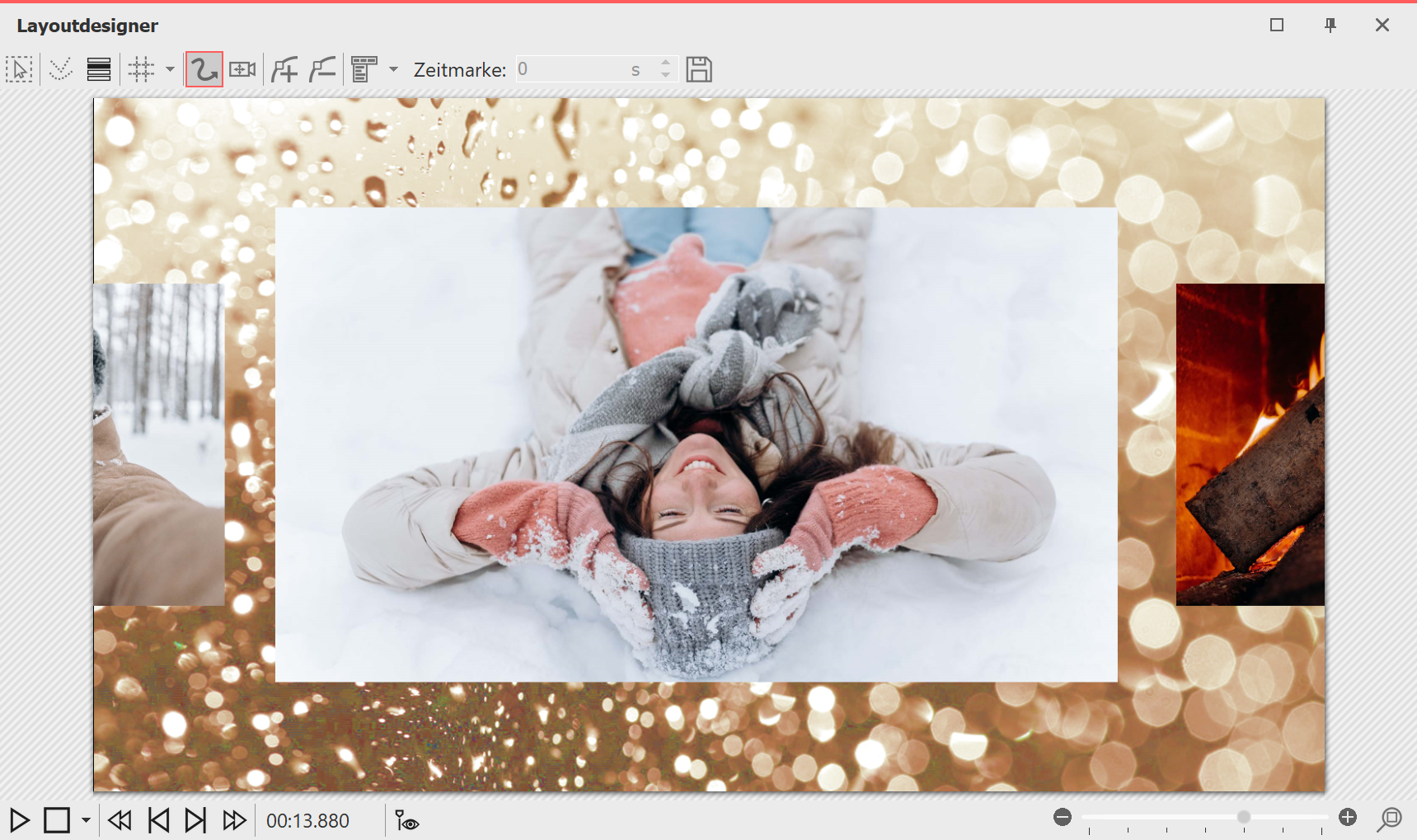 3D-Streifen im Layoutdesigner