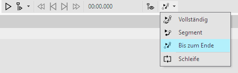 Bewegungspfad-Vorschau in der Player-Steuerung