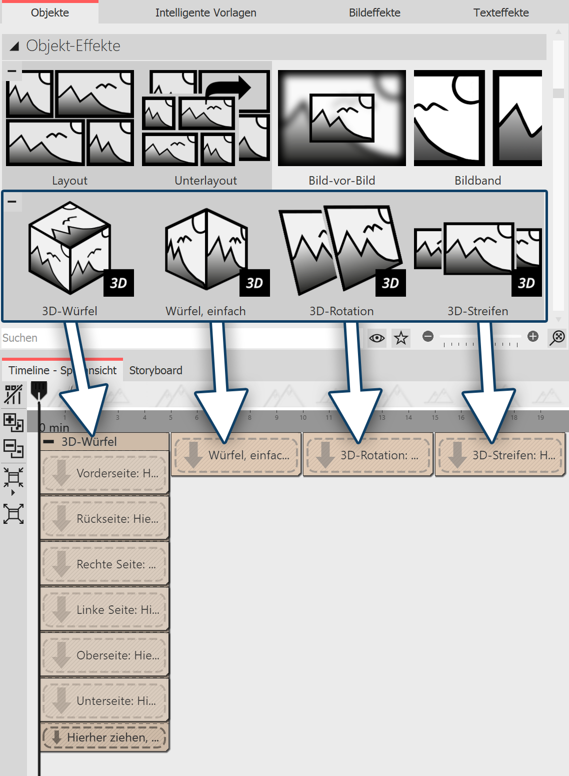 3D-Objekte einfügen