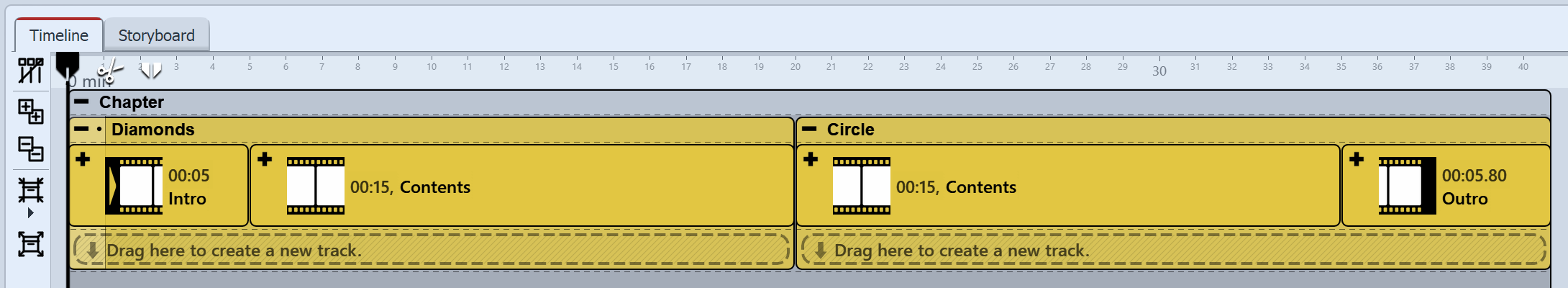 Several template parts Several template parts