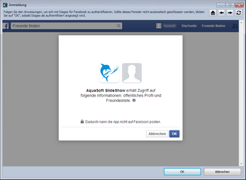 Anwendung den Zugriff erlauben