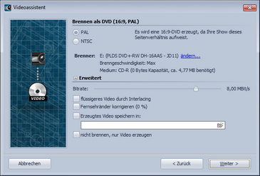 Erweiterte Einstellungen
