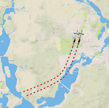 Zwei Fahrräder nebeneinander