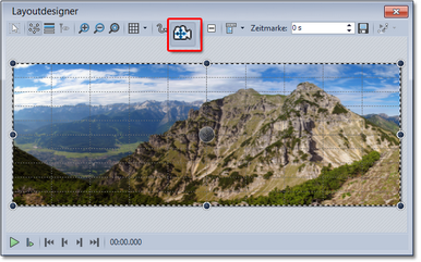Panoramabild im Layoutdesigner