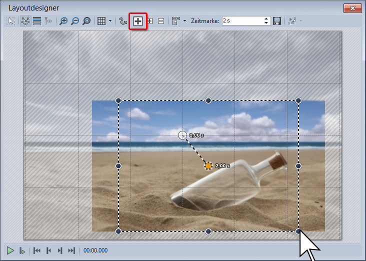 Bewegungsmarke erstellen