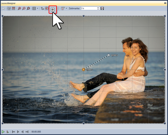 Bewegungsmarke einfügen