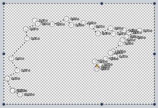 Bewegungspfad nach Effekt-Anwendung Bewegungspfad nach Effekt-Anwendung