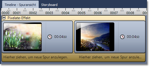 Bilder im Verpixeln-Effekt