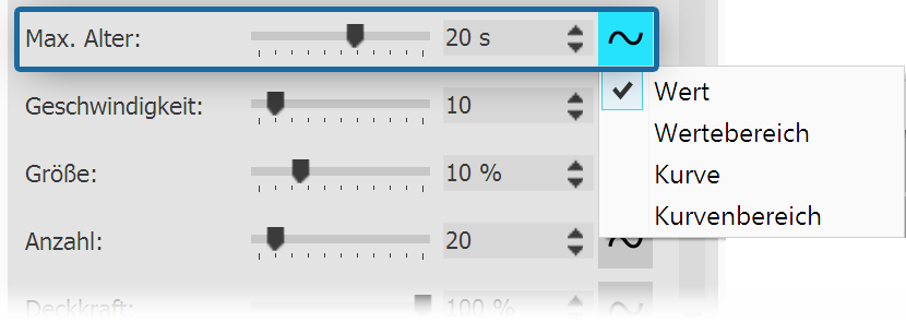 Lebensdauer festlegen