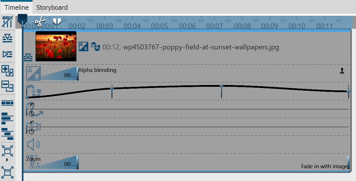 Keyframe transparency Keyframe transparency