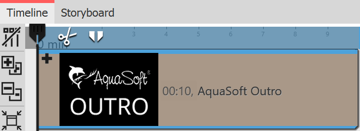 AquaSoft Outro object