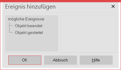 Ereignis hinzufügen