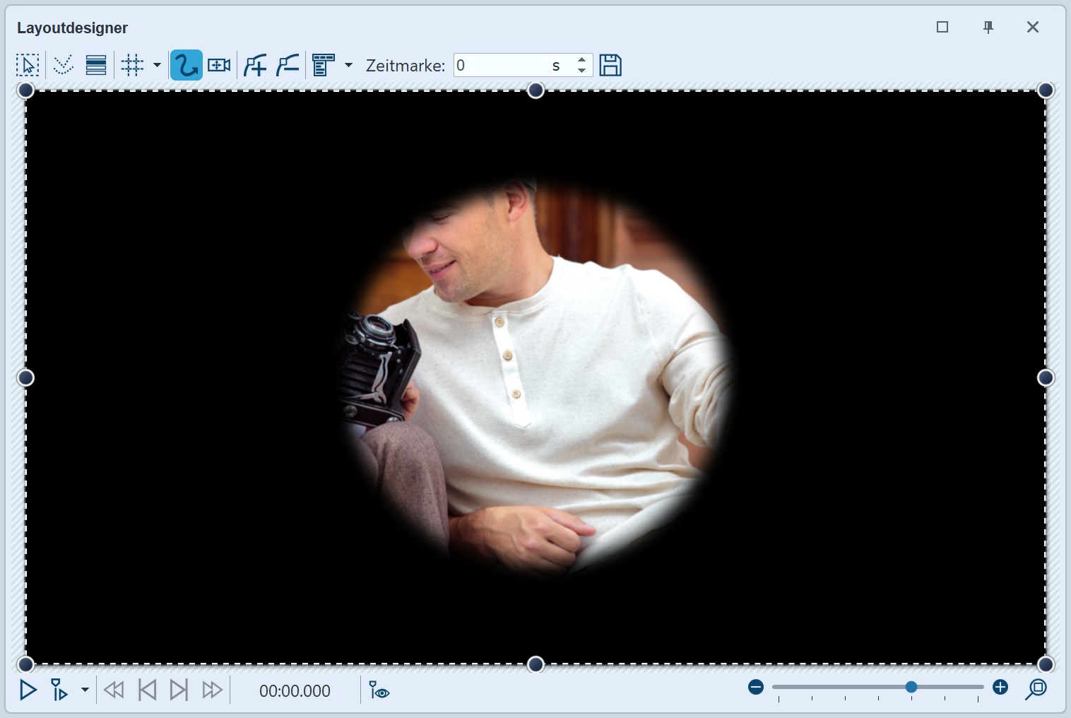 Wirkung der Maske auf das Bild