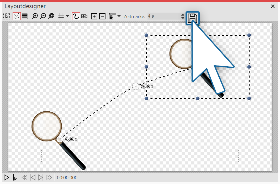 Pfad anlegen und speichern