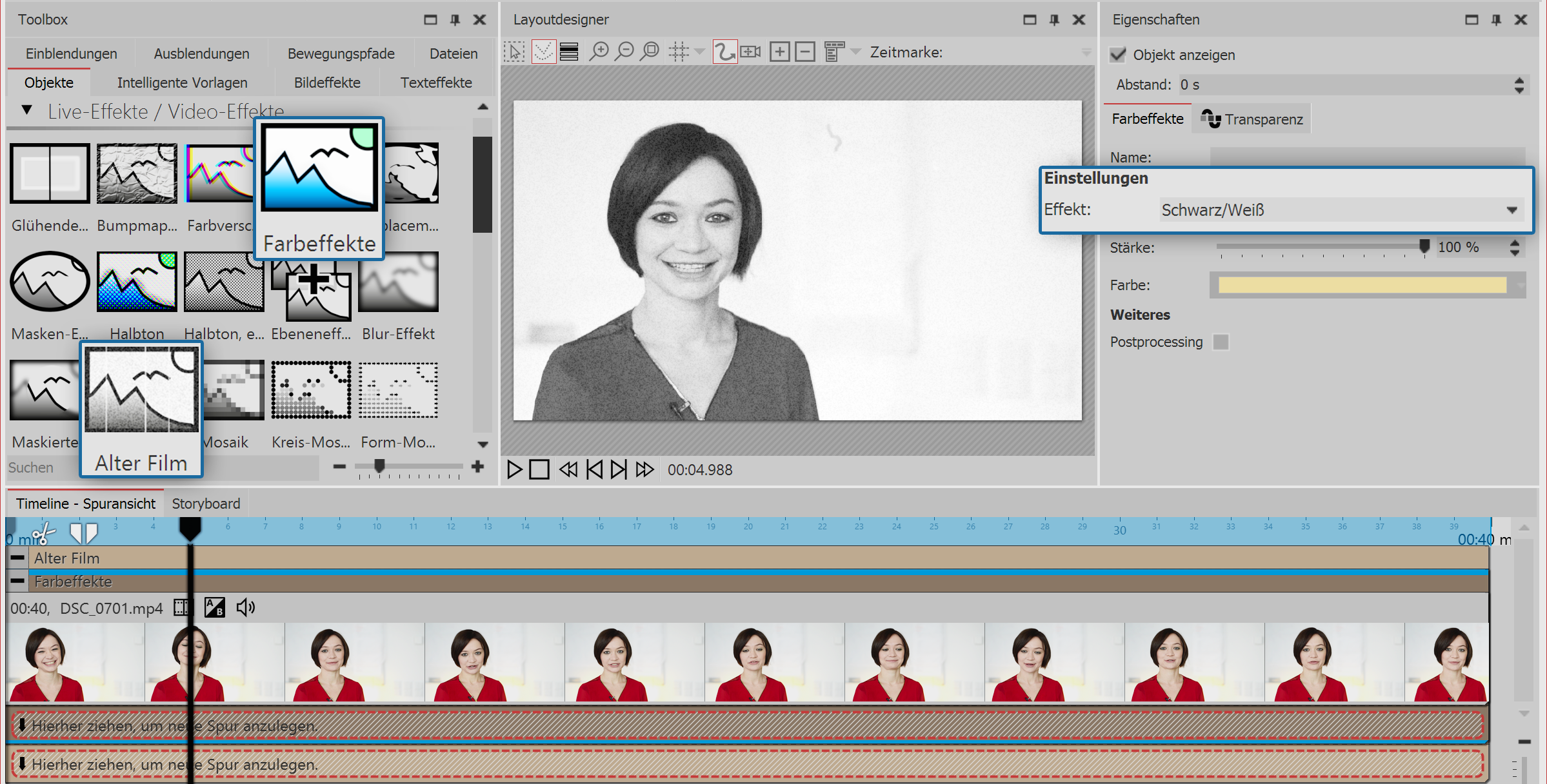 Old black and white movie Old black and white movie