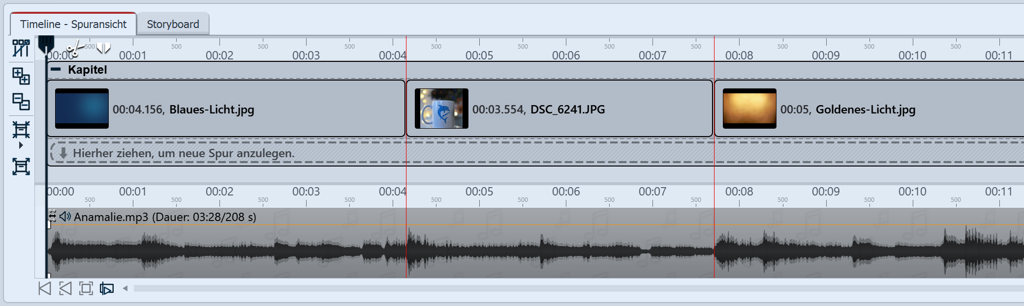 Bilder an Linien ausgerichtet Bilder an Linien ausgerichtet
