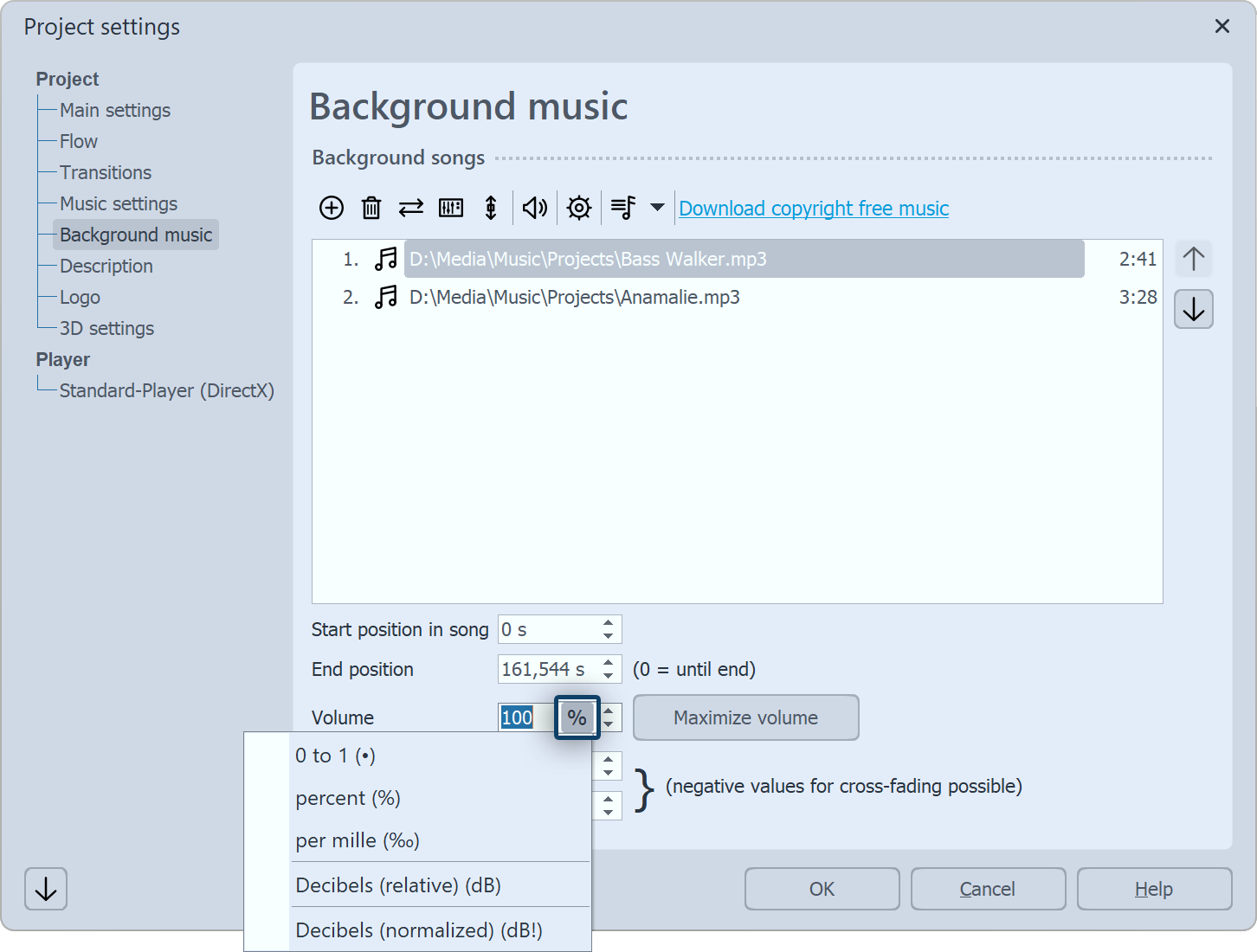 Unit for volume&nbsp;