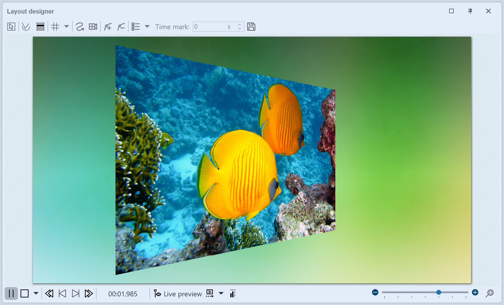 Object effect 3D rotation&nbsp;