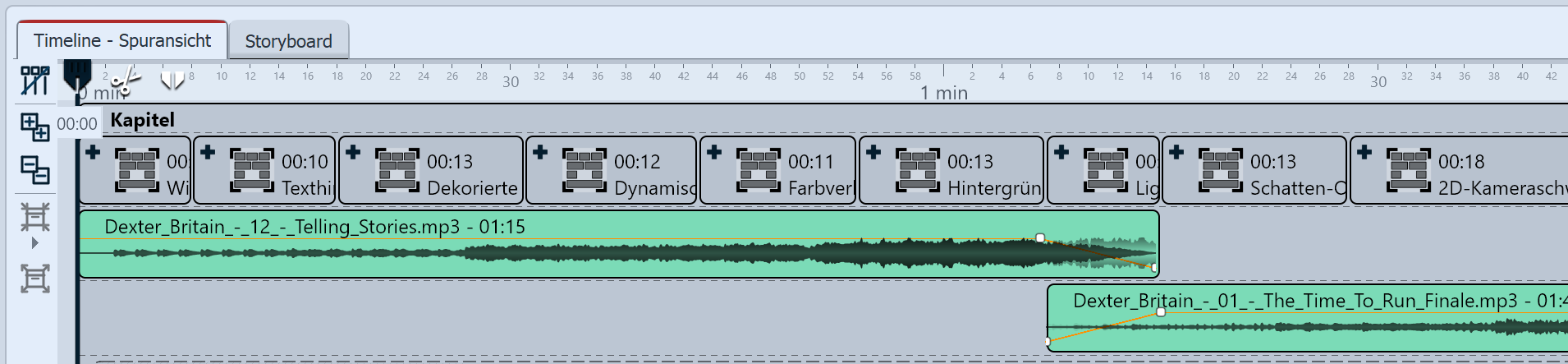 Mehrere Sounds in Spuren 