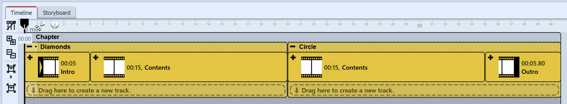 Several template parts