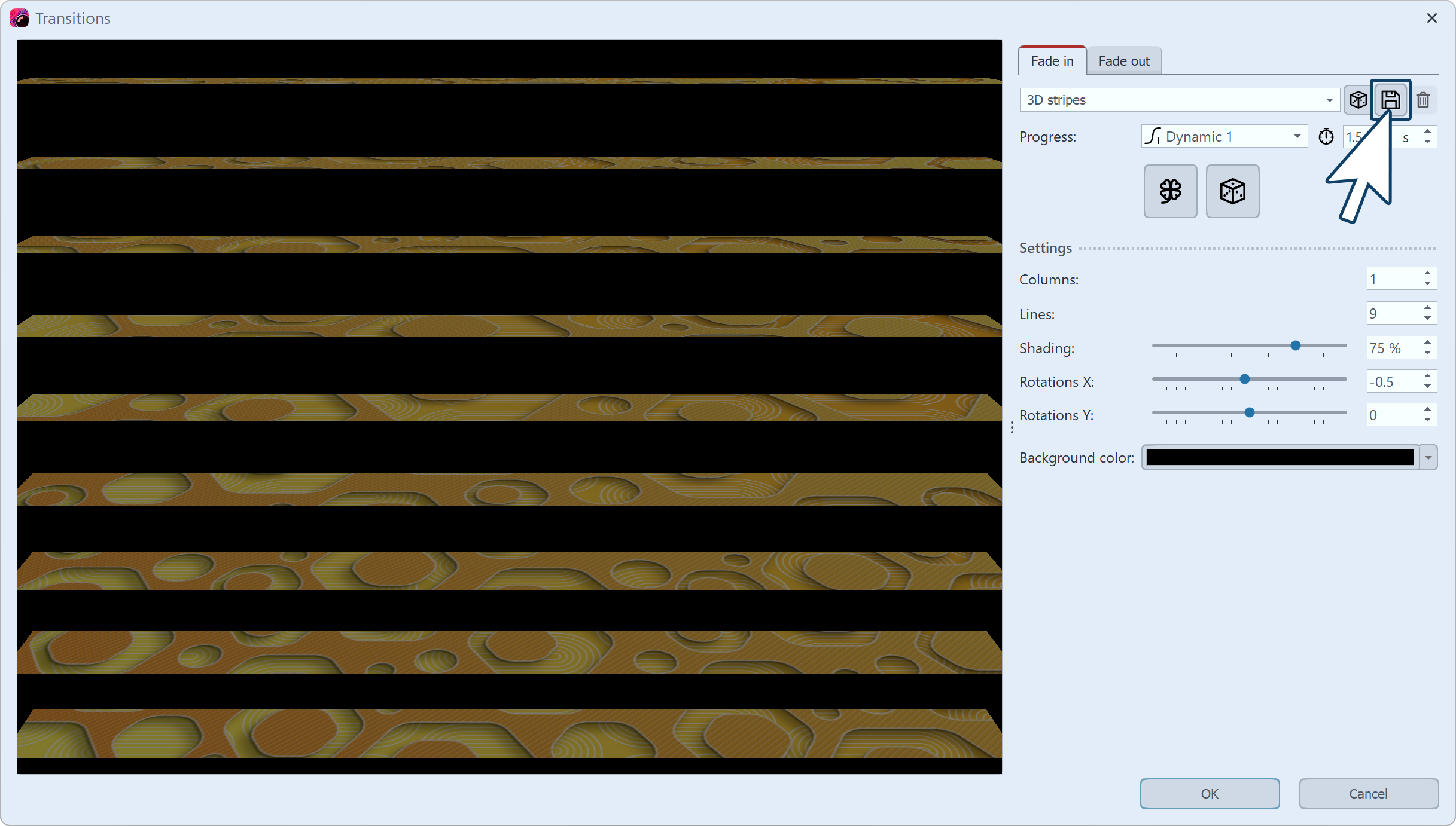 Create transition Create transition