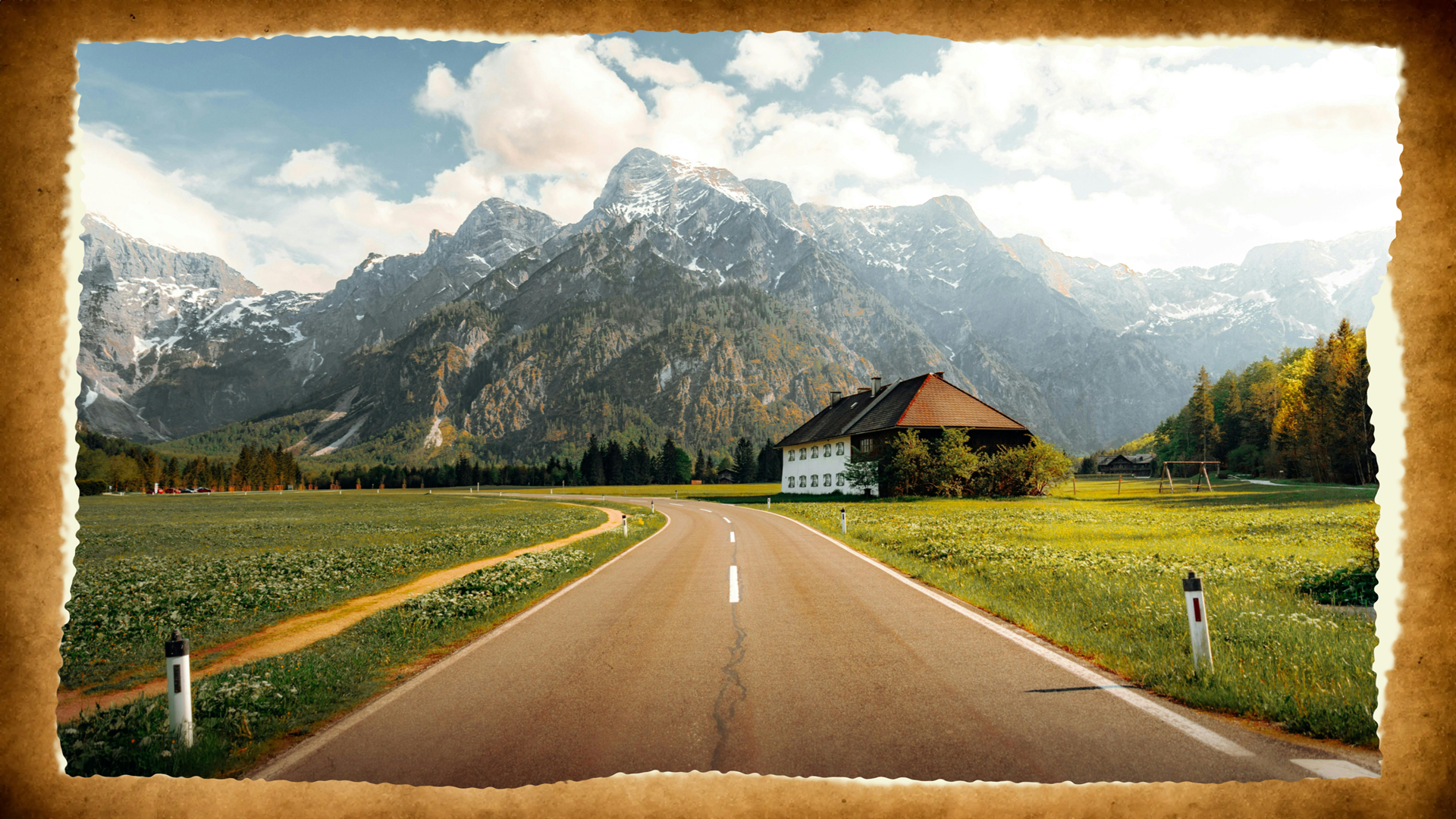 Beispiel für Risskanten-Effekt an Foto vor Papier-Hintergrund