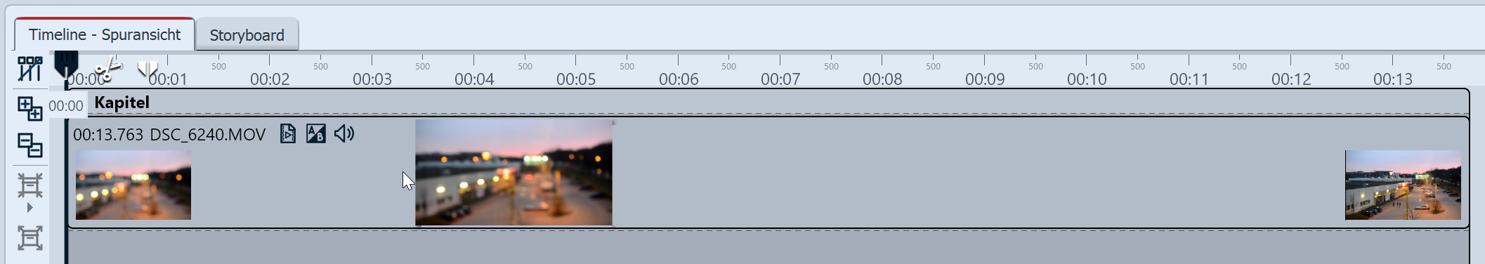 Video in der Timeline
