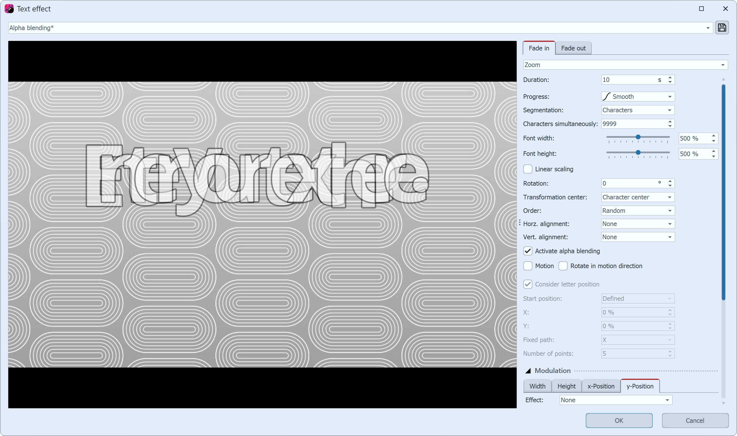Text animation Text animation