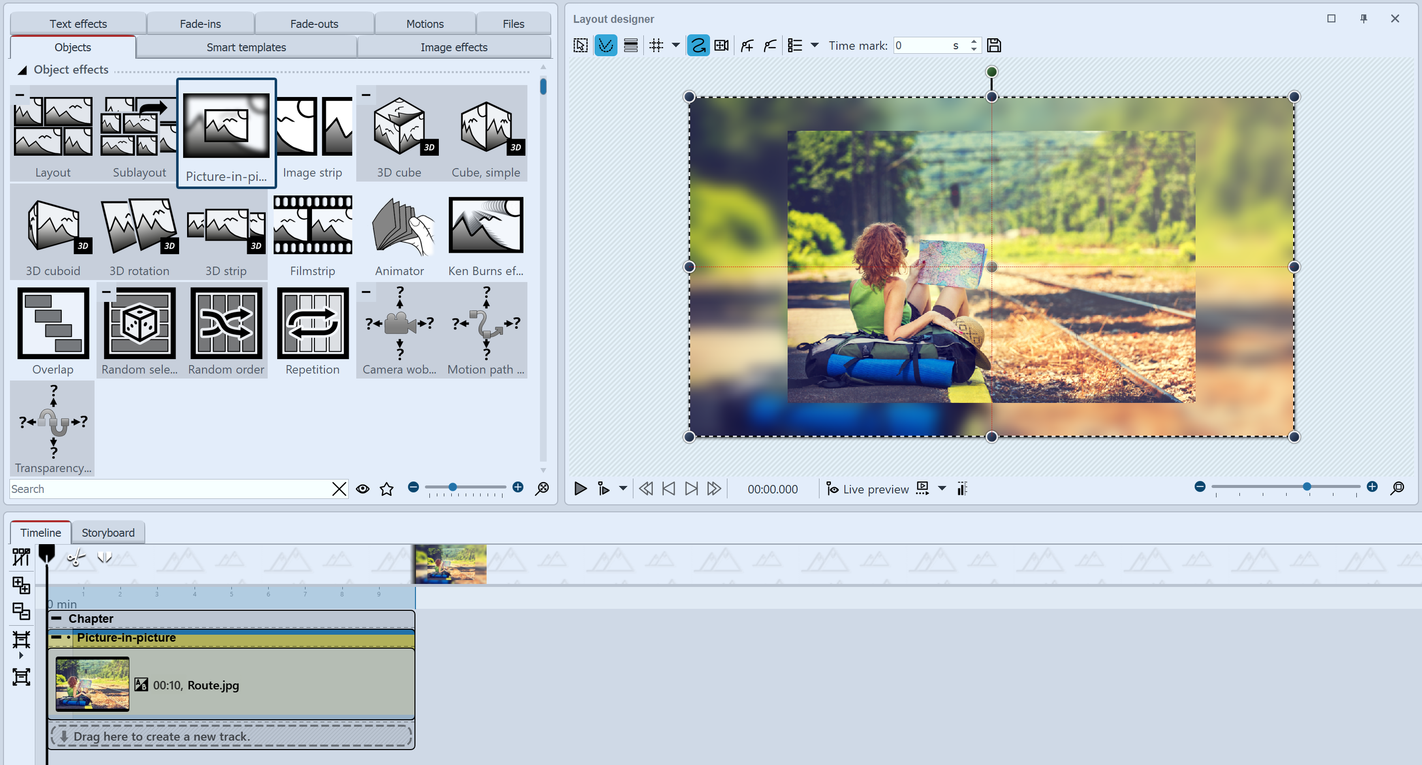 Hide mismatched aspect ratio with Picture-in-Picture effect Hide mismatched aspect ratio with Picture-in-Picture effect