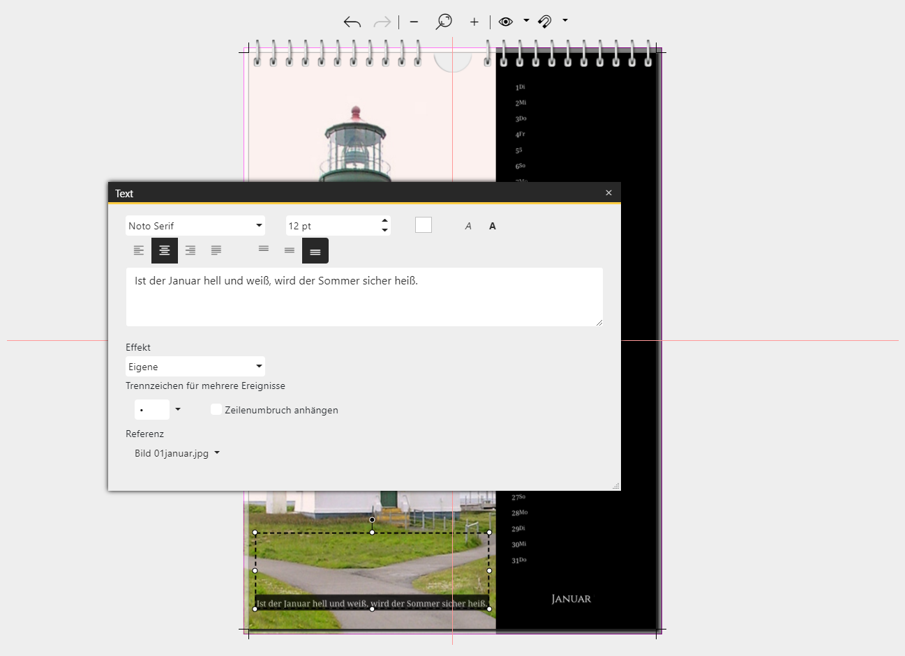 Textfeld bearbeiten Textfeld bearbeiten