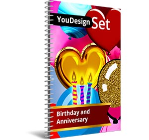 YouDesign Set "Birthday and anniversary"
