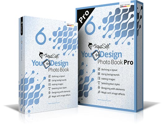 AquaSoft YouDesign Photo Book and Photo Book Pro