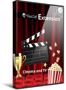 Cinema and TV - extension package for Photo Vision, Video Vision and AquaSoft Stages starting from version 2023