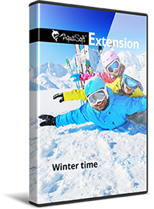 Winter time - extension package for Photo Vision, Video Vision and AquaSoft Stages starting from version 10